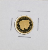 1958 - 1968 Guinea 1000 Francs Gold Coin