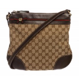 Gucci Beige Brown Mayfair Crossbody Messenger Bag