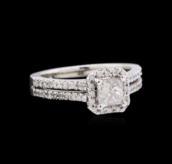 1.02 ctw Diamond Ring - 14KT White Gold