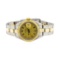 Two-Tone Rolex Oyster Perpetual Date Wrist Watch - Stainless Steel and 18KT Yell