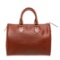 Louis Vuitton Sienna Brown Epi Leather Speedy 25 cm Satchel Bag
