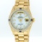 Rolex 18KT Gold Diamond and Sapphire Day-Date Men's Watch