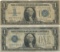 1928 $1 Silver Certificate Currency Lot of 2