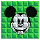 8-Bit Block Mickey (Green)