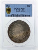 1961 South Africa 5C Coin PCGS PL67