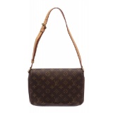Louis Vuitton Monogram Canvas Leather Tango Bag