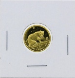 1999 Isle of Man 1/10 oz Crown Gold Coin