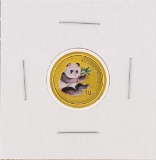 2000  1/10 oz China Panda Gold Coin