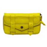 Proenza Schouler Neon Yellow Long Zippy Wallet