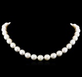 South Sea Cultured Pearl Necklace - 14KT Yellow Gold