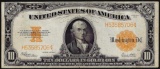 1922 $10 Gold Certificate Note