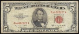 1953B $5 Legal Tender Note Fancy Serial Number