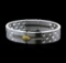 Sauro Stainless Steel Bangle Bracelet