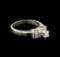0.50 ctw Diamond Ring - 18KT White Gold
