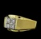 0.33 ctw Diamond Ring - 14KT Yellow Gold
