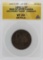1852 Canada 1/2 Penny Bank of Upper Canada Token ANACS VF20 Details