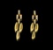 18KT Yellow Gold Dangle Earrings
