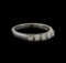18KT White Gold 0.40 ctw Diamond Ring