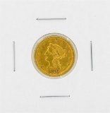 1878 $2.50 Liberty Head Gold Coin