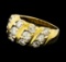 Diamond Ring - 14KT Yellow Gold