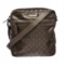 Gucci Taupe Monogram Imprime Leather Messenger bag