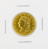 1834 $5 Details Classic Head Plain 4 Gold Coin