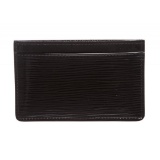 Louis Vuitton Black Epi Electric Card Holder Wallet