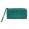 Bottega Veneta Green Woven Leather Zip Long Wallet
