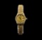 Rolex 18KT Gold President Diamond DateJust Ladies Watch