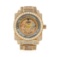 Dunamis 18KT Rose Gold 18.00 ctw Diamond Men's Watch