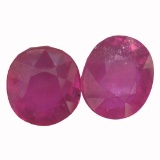16.57 ctw Oval Mixed Ruby Parcel