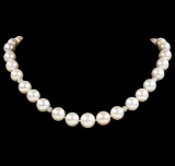 Pearl and Diamond Necklace