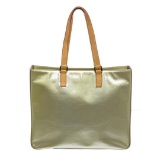 Louis Vuitton Green Vernis Monogram Leather Columbus Shoulder Bag