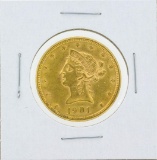 1901 $10 Liberty Head Eagle Gold Coin