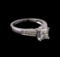 1.00 ctw Diamond Ring - 14KT White Gold