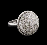 2.09 ctw Diamond Ring - 14KT White Gold