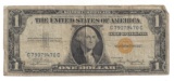 1935 $1 North Africa Silver Certificate Currency