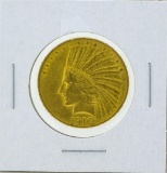 1910 $10 Indian Head Gold Coin XF