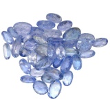 13.14 ctw Oval Mixed Tanzanite Parcel