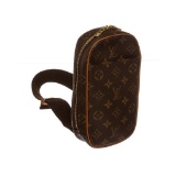 Louis Vuitton Monogram Canvas Leather Gange Crossbody Bag