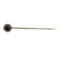 Tourmaline Stick Pin  - Silver