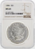 1886 NGC MS63 Morgan Silver Dollar