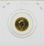 1999 Canada Maple 1/10 oz Fine 9999 Gold Coin