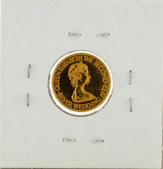 1972 Balwick of Jersey Ten Pounds Gold Coin