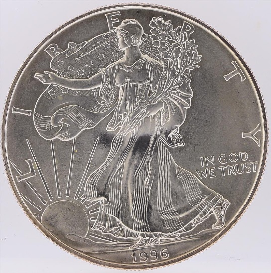 1996 American Silver Eagle Dollar Coin