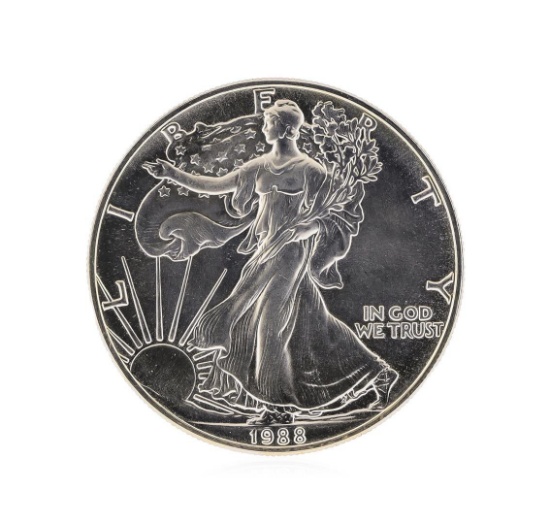 1988 American Silver Eagle Dollar Coin
