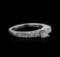 18KT White Gold 1.21 ctw Diamond Ring