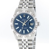Rolex Stainless Steel Diamond DateJust Men's Watch