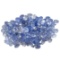 24.8 ctw Oval Mixed Tanzanite Parcel