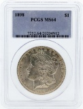 1898 PCGS MS64 Morgan Silver Dollar
